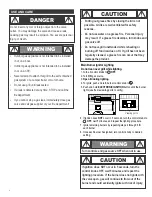 Preview for 4 page of Saber Compact R67SB1017 Grill Assembly & Product Manual