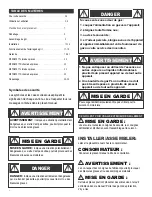 Preview for 66 page of Saber Compact R67SB1017 Grill Assembly & Product Manual