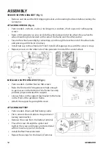 Предварительный просмотр 12 страницы Saber Compact SABGEN7KBP Operating Instructions Manual