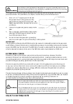 Предварительный просмотр 15 страницы Saber Compact SABGEN7KBP Operating Instructions Manual