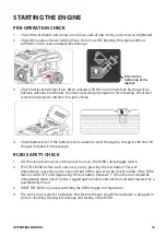 Предварительный просмотр 19 страницы Saber Compact SABGEN7KBP Operating Instructions Manual