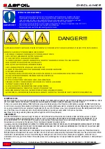 Preview for 1 page of Sabfoil Moses Quick Start Manual