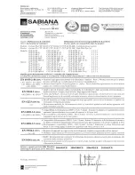 Предварительный просмотр 71 страницы Sabiana Carisma Fly CVP-ECM Installation, Use And Maintenance Manual