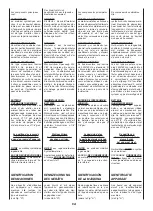 Preview for 17 page of Sabiana Carisma Fly CVP-MB Instructions For Installation, Use And Maintenance Manual