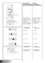 Preview for 62 page of Sabiana Carisma Fly CVP-MB Instructions For Installation, Use And Maintenance Manual