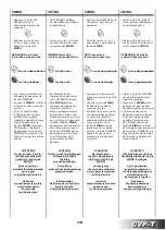 Preview for 67 page of Sabiana Carisma Fly CVP-MB Instructions For Installation, Use And Maintenance Manual