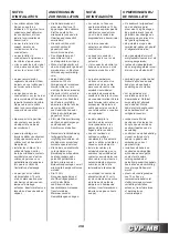 Preview for 83 page of Sabiana Carisma Fly CVP-MB Instructions For Installation, Use And Maintenance Manual