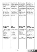 Preview for 85 page of Sabiana Carisma Fly CVP-MB Instructions For Installation, Use And Maintenance Manual