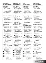 Preview for 95 page of Sabiana Carisma Fly CVP-MB Instructions For Installation, Use And Maintenance Manual