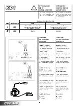 Preview for 76 page of Sabiana Carisma Fly CVP-T Instructions For Installation, Use And Maintenance Manual