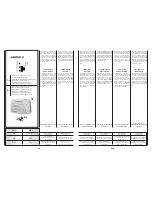 Preview for 28 page of Sabiana Carisma Fly CVP Installation, Use And Maintenance Manual