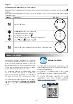 Preview for 16 page of Sabiana CB-Touch Operating Instructions Manual