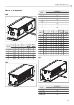 Предварительный просмотр 27 страницы Sabiana Ocean ECM Instructions For Installation, Use And Maintenance Manual