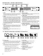 Preview for 2 page of SABINE FBX 1210 Operating Manual