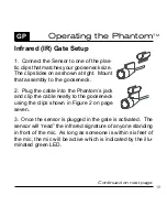 Preview for 19 page of SABINE PHANTOM MIC RIDER PMR-GP1 Operating Manual