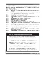 Preview for 5 page of SABINE SWM6000 Operating Manual