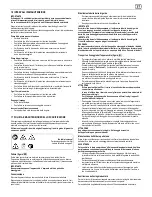 Предварительный просмотр 69 страницы Sabo 33-V ACCU Operator'S Manual