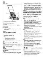 Предварительный просмотр 48 страницы Sabo 36-ACCU Operator'S Manual