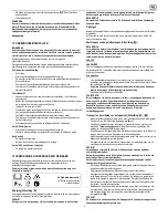 Предварительный просмотр 51 страницы Sabo 36-ACCU Operator'S Manual