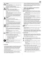 Предварительный просмотр 29 страницы Sabo 40-EL SPIRIT Operator'S Manual