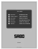 Предварительный просмотр 1 страницы Sabo 43-EL VARIO Operator'S Manual