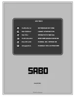 Предварительный просмотр 1 страницы Sabo 45-PRO V Operator'S Manual