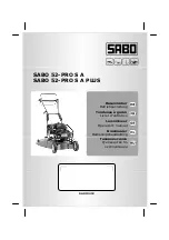 Sabo 52-PRO S A Operator'S Manual preview