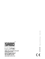 Preview for 268 page of Sabo 72-12G Instruction Manual