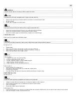 Preview for 93 page of Sabo CS-25 Operator'S Manual