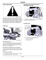 Предварительный просмотр 5 страницы Sabo SABO 108-17 HS Operator'S Manual