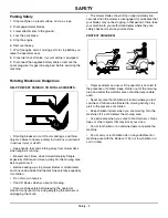 Предварительный просмотр 8 страницы Sabo SABO 108-17 HS Operator'S Manual