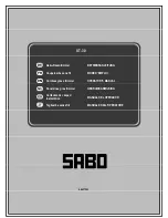 Preview for 1 page of Sabo ST-30 Operator'S Manual