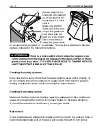 Preview for 58 page of Sabre 1336HR Operator'S Manual