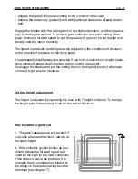 Preview for 61 page of Sabre 1336HR Operator'S Manual