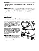 Preview for 73 page of Sabre 1336HR Operator'S Manual