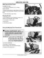 Preview for 23 page of Sabre 1842GV Operator'S Manual