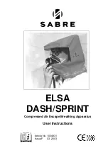 Sabre ELSA Sprint User Instructions preview