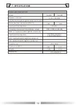 Preview for 12 page of Sabre SA-120B Operation Manual