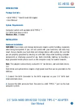 Preview for 2 page of Sabrent EC-HDSS User Manual