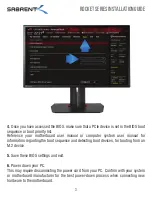 Предварительный просмотр 4 страницы Sabrent ROCKET NVMe PCIe M.2 2280 SSD Installation Manual