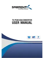 Sabrent TV-PC85 User Manual preview