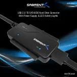 Preview for 1 page of Sabrent USB-DSC5 User Manual