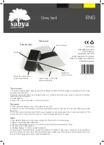 Preview for 3 page of sabya Grey bell Instruction Manual