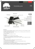 Preview for 13 page of sabya Grey bell Instruction Manual