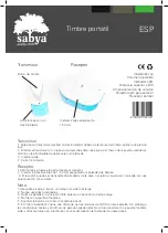 Preview for 20 page of sabya Grey bell Instruction Manual