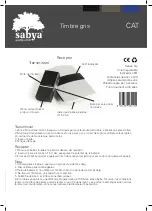 Preview for 23 page of sabya Grey bell Instruction Manual