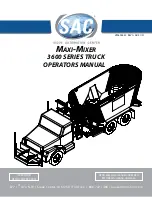 SAC 3600 Series Operator'S Manual preview