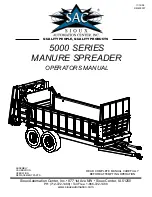 SAC 5000 Series Operator'S Manual preview