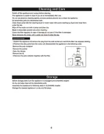 Preview for 6 page of SAC LE2001 Operating Instructions Manual