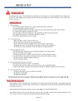 Preview for 14 page of SAC MAXI-MIXER 4700 TRUCK Operator'S Manual